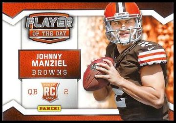 2014 Panini Player Of The Day RC1 Johnny Manziel